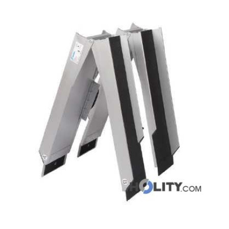 Rampe pieghevoli per disabili in alluminio h8917