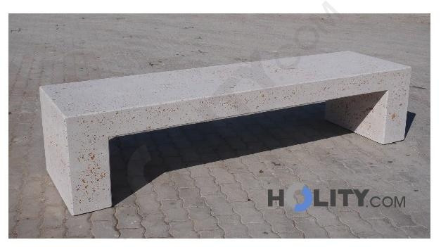 Panca per arredo urbano in cemento h31915
