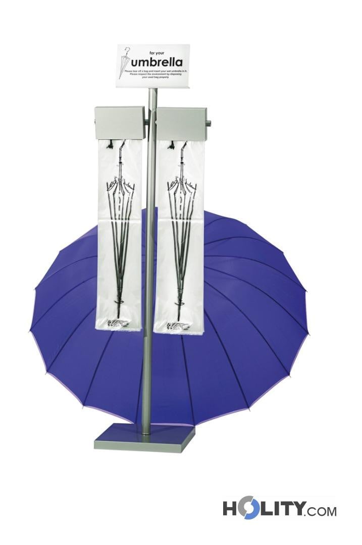 Espositore per buste porta ombrelli bagnati h35801