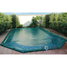 Copertura invernale per piscine interrate in poliestere ovale 6,25 x 3,50 mt h17425