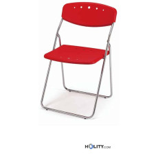 sedia-pieghevole-con-telaio-cromato-h15956