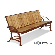 panchina-arredo-urbano-in-legno-di-rovere-h140225