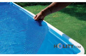 Copertura galleggiante per piscine ovali 7,00x3,50 mt h17451