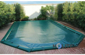 Copertura invernale per piscine interrate in poliestere ovale 6,25 x 3,50 mt h17425