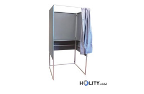 cabina-per-elezioni-in-alluminio-con-tenda-ignifuga-h35067