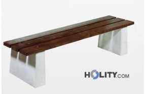 panchina-in-cemento-con-listoni-in-legno-h19151