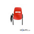 sedia-per-sala-riunioni-con-tavoletta-h15977-colori - finitura verniciata nera 
