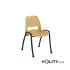sedia-conferenza-ignifuga-ed-impilabile-h15935-colori -finitura verniciata nera