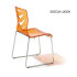sedia-a-slitta-impilabile-h15951-colori arancio lucido