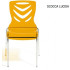 sedia-di-design-impilabile-h15950-colori arancio lucido