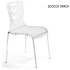 sedia-di-design-impilabile-h15950-colori bianco opaco