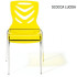 sedia-di-design-impilabile-h15950-colori giallo lucido