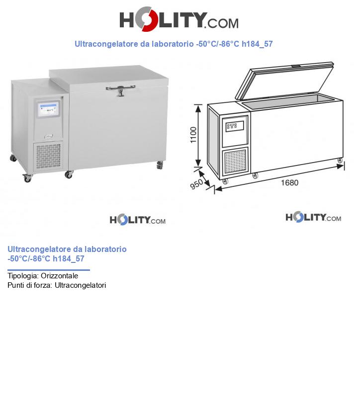 Ultracongelatore da laboratorio -50°C/-86°C h184_57