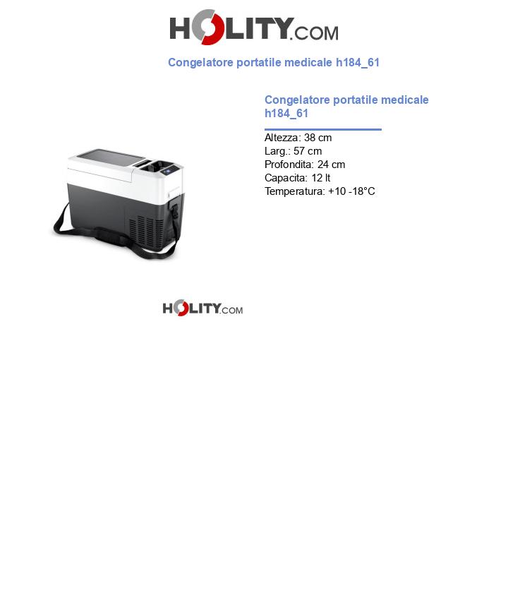 Congelatore portatile medicale h184_61