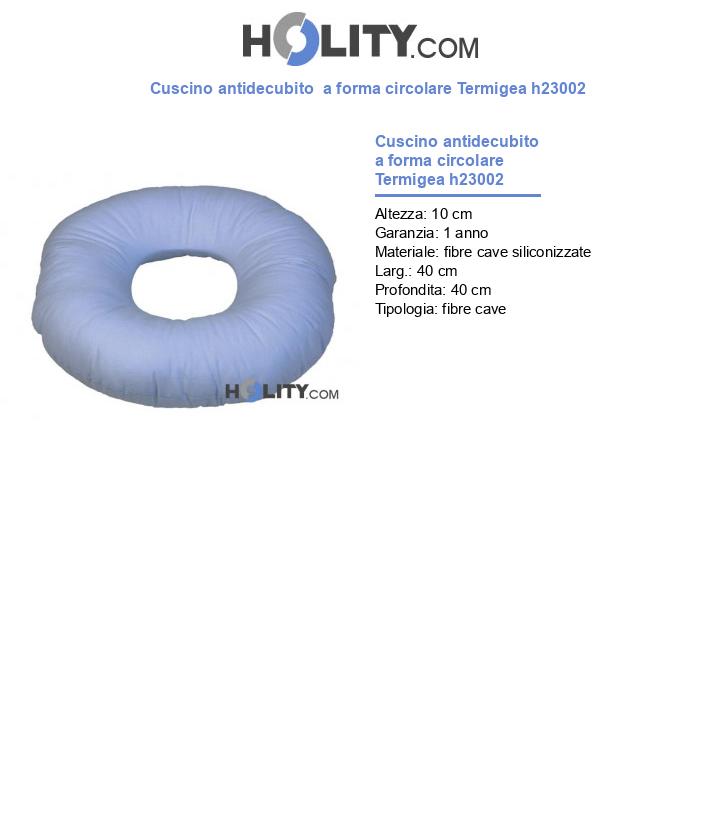 Cuscino antidecubito  a forma circolare Termigea h23002