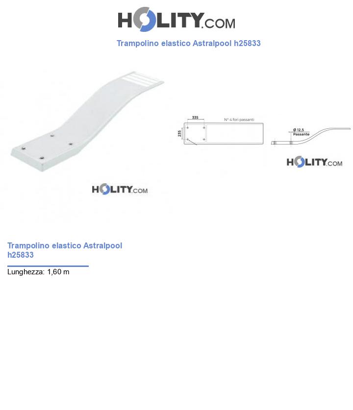 Trampolino elastico Astralpool h25833