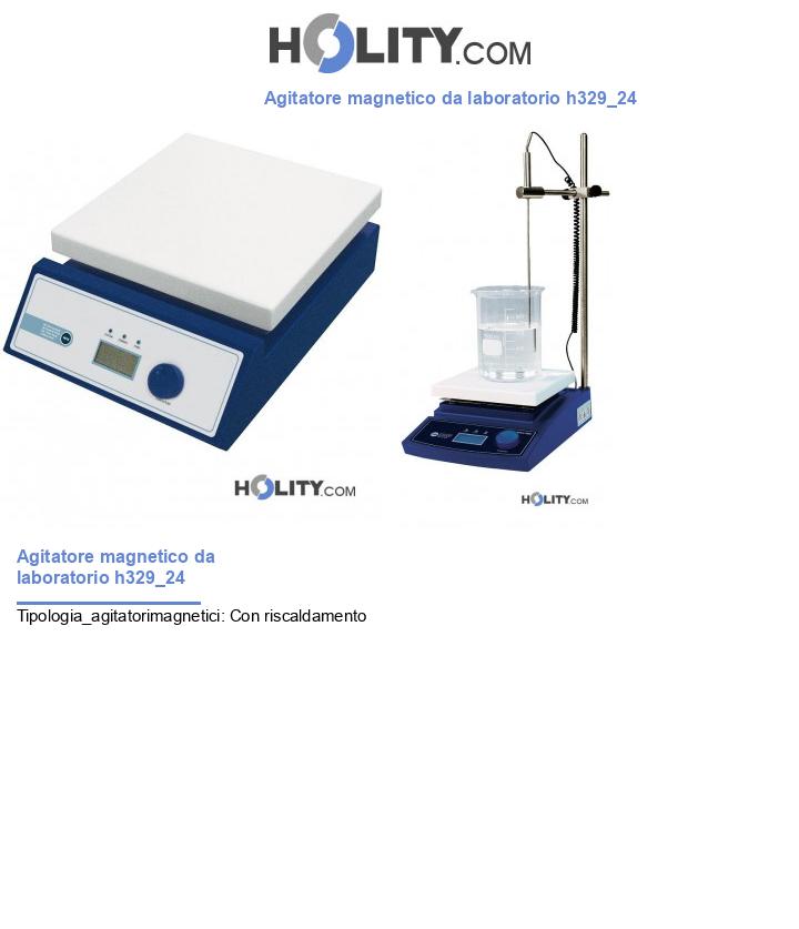 Agitatore magnetico da laboratorio h329_24