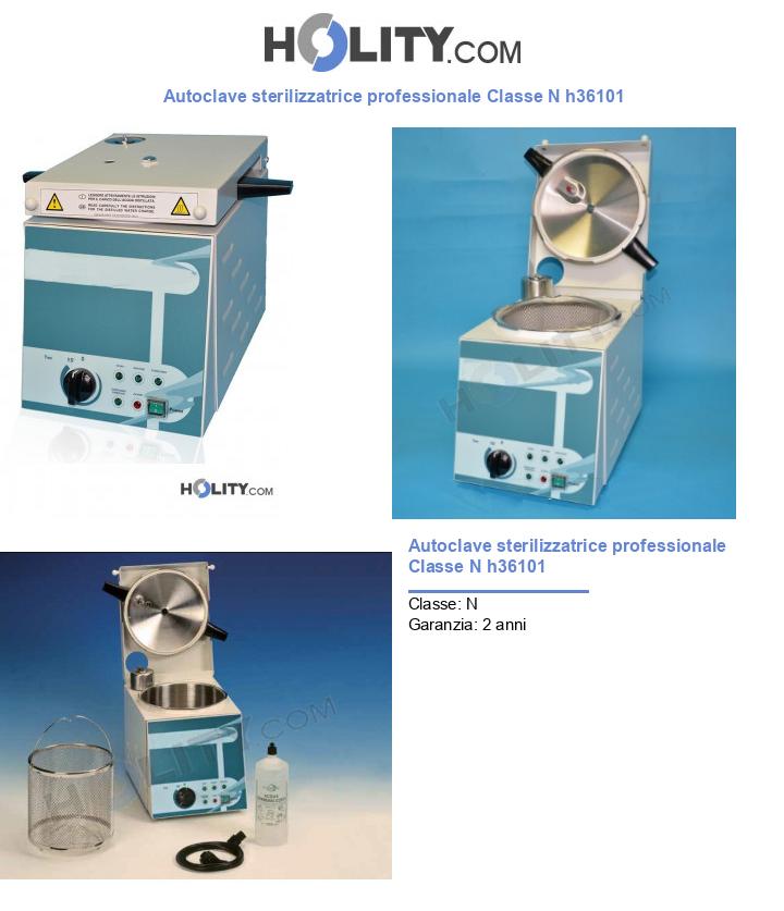 Autoclave sterilizzatrice professionale Classe N h36101
