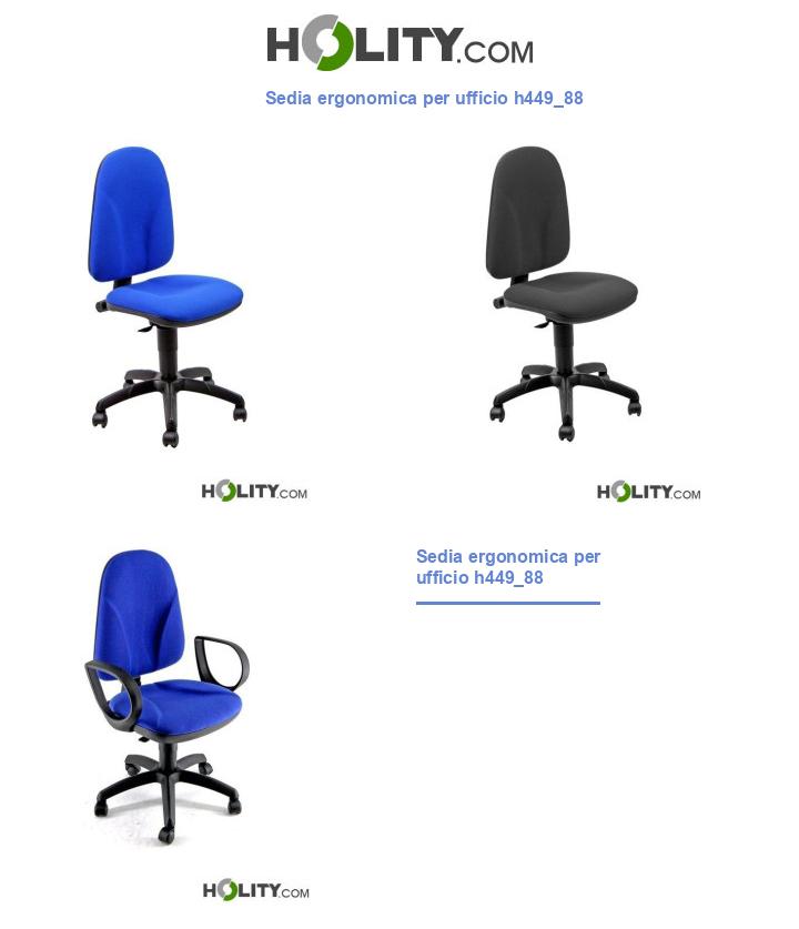 Sedia ergonomica per ufficio h449_88