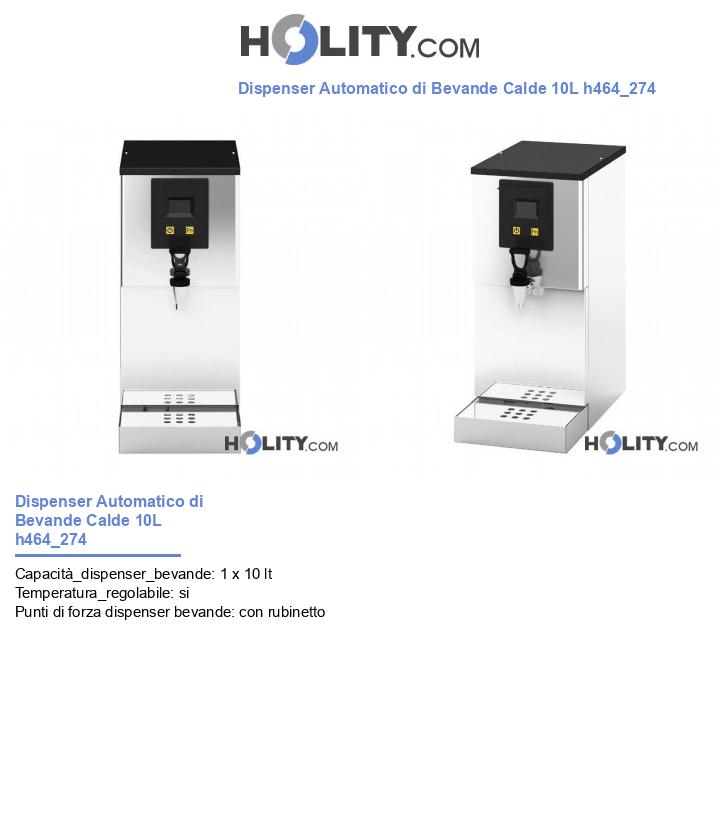 Dispenser Automatico di Bevande Calde 10L h464_274