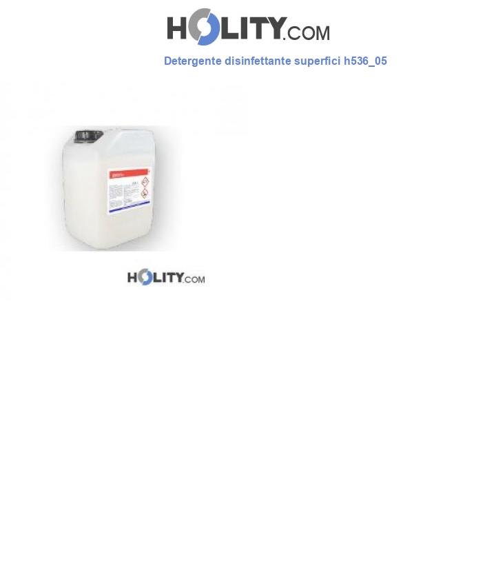 Detergente disinfettante superfici h536_05