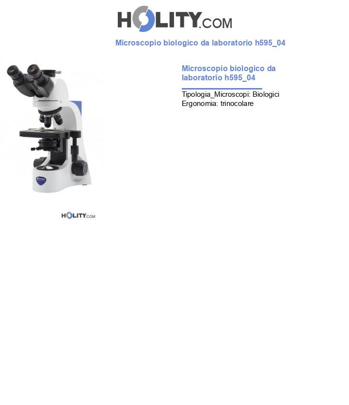 Microscopio biologico da laboratorio h595_04