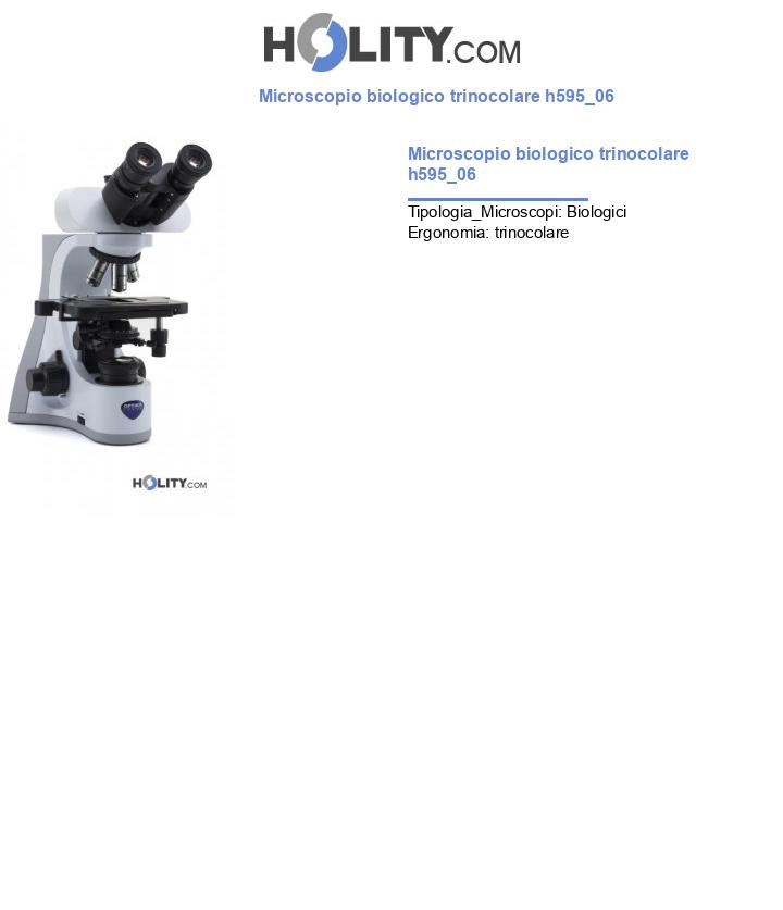 Microscopio biologico trinocolare h595_06