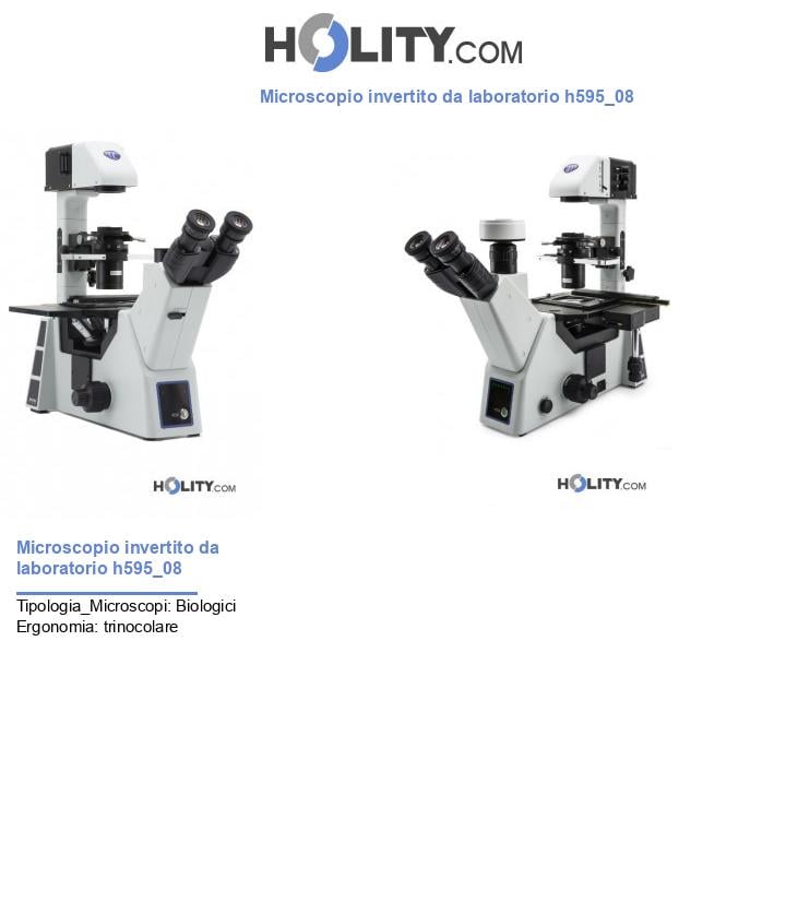 Microscopio invertito da laboratorio h595_08