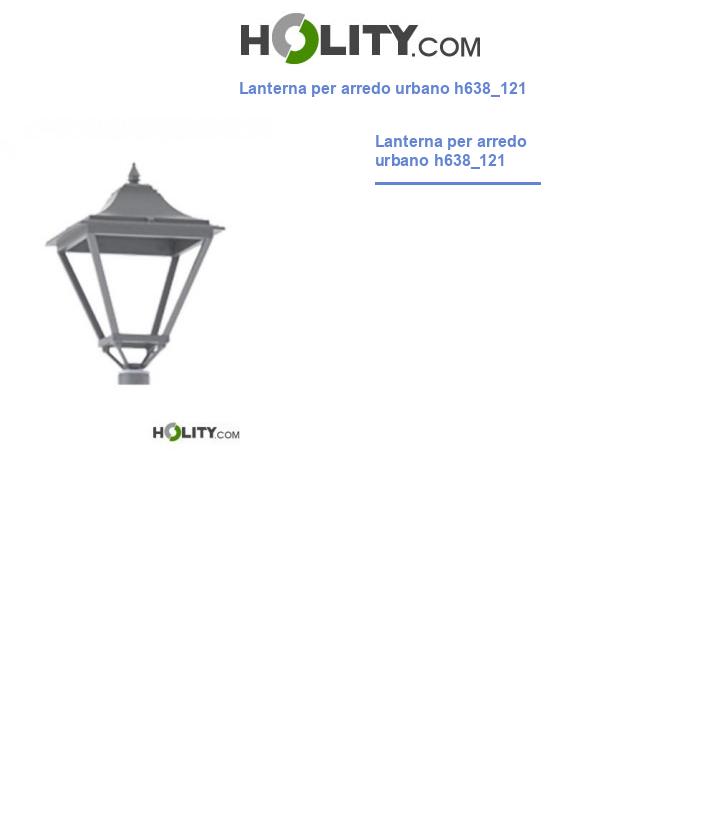 Lanterna per arredo urbano h638_121