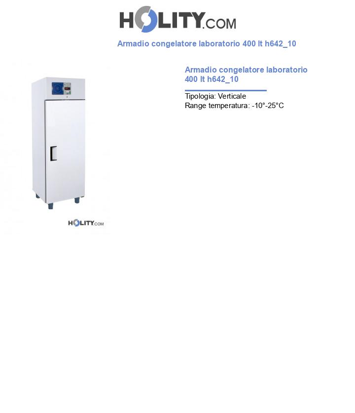 Armadio congelatore laboratorio 400 lt h642_10