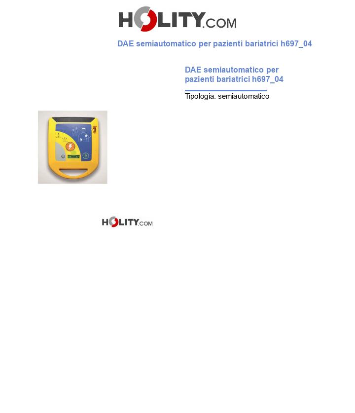 DAE semiautomatico per pazienti bariatrici h697_04
