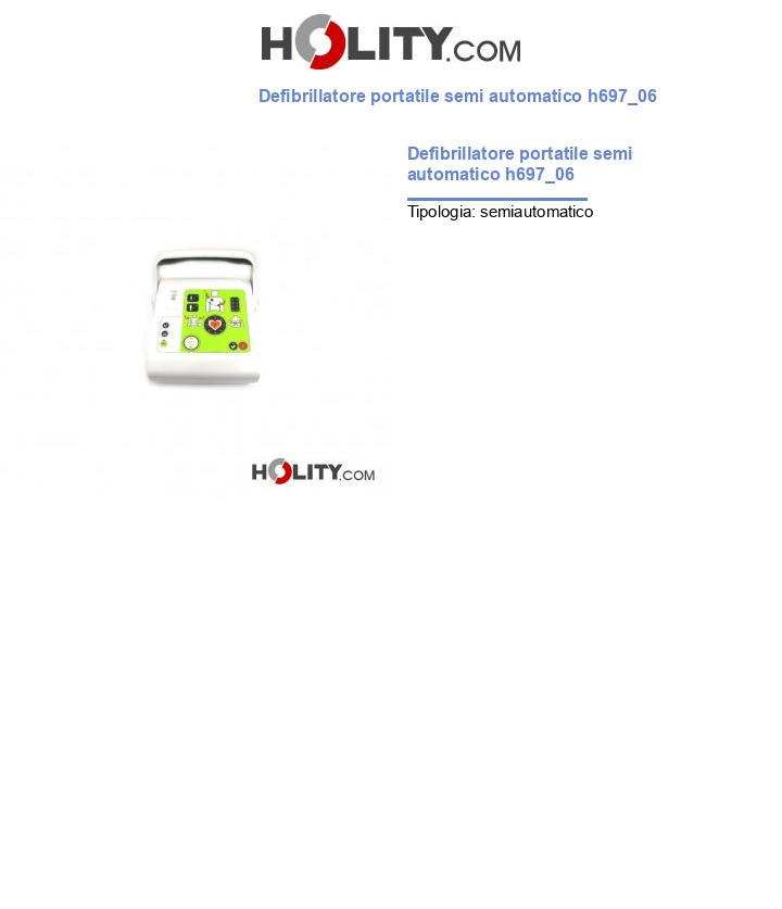 Defibrillatore portatile semi automatico h697_06