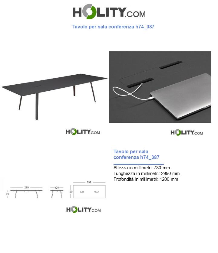 Tavolo per sala conferenza h74_387