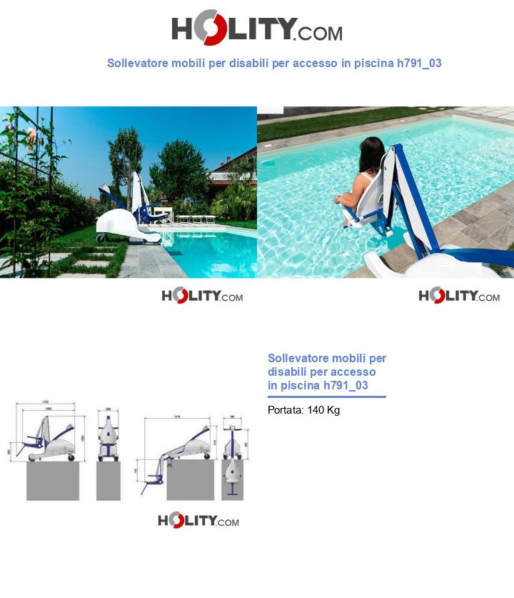 Sollevatore mobili per disabili per accesso in piscina h791_03