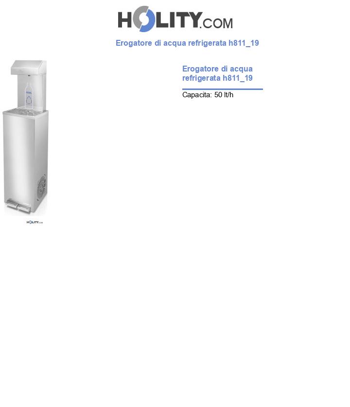Erogatore di acqua refrigerata h811_19
