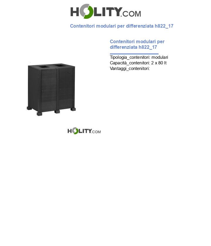 Contenitori modulari per differenziata h822_17