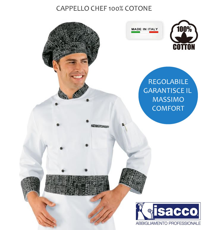 cappello-cuoco-in-cotone-h6526